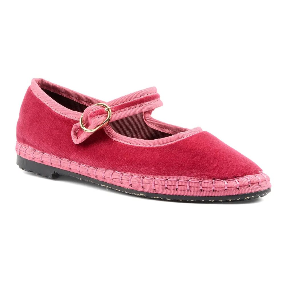 Flabelus - Mary Jane Kids, Mary Jane Kids Riemchen Ballerinas, 27, Rosa