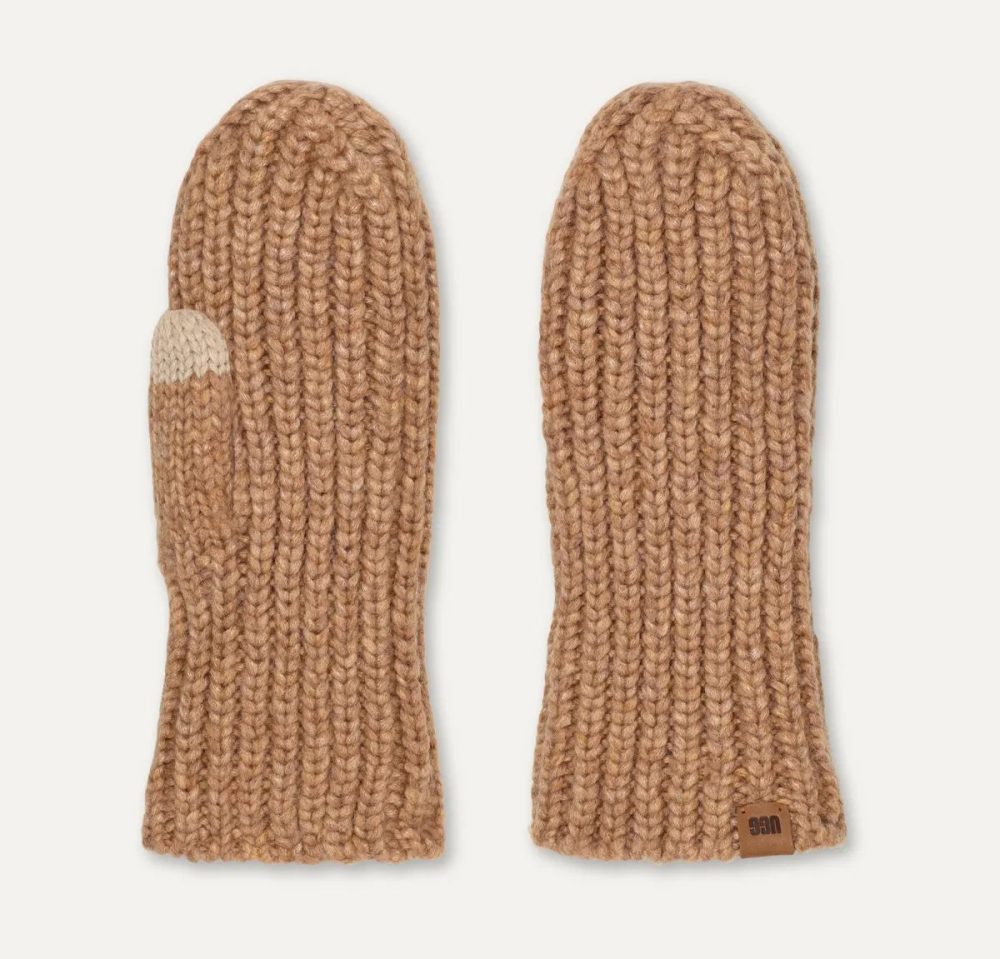 Ugg W CHUNKY RIB MITTEN-0 Einmalige Grösse