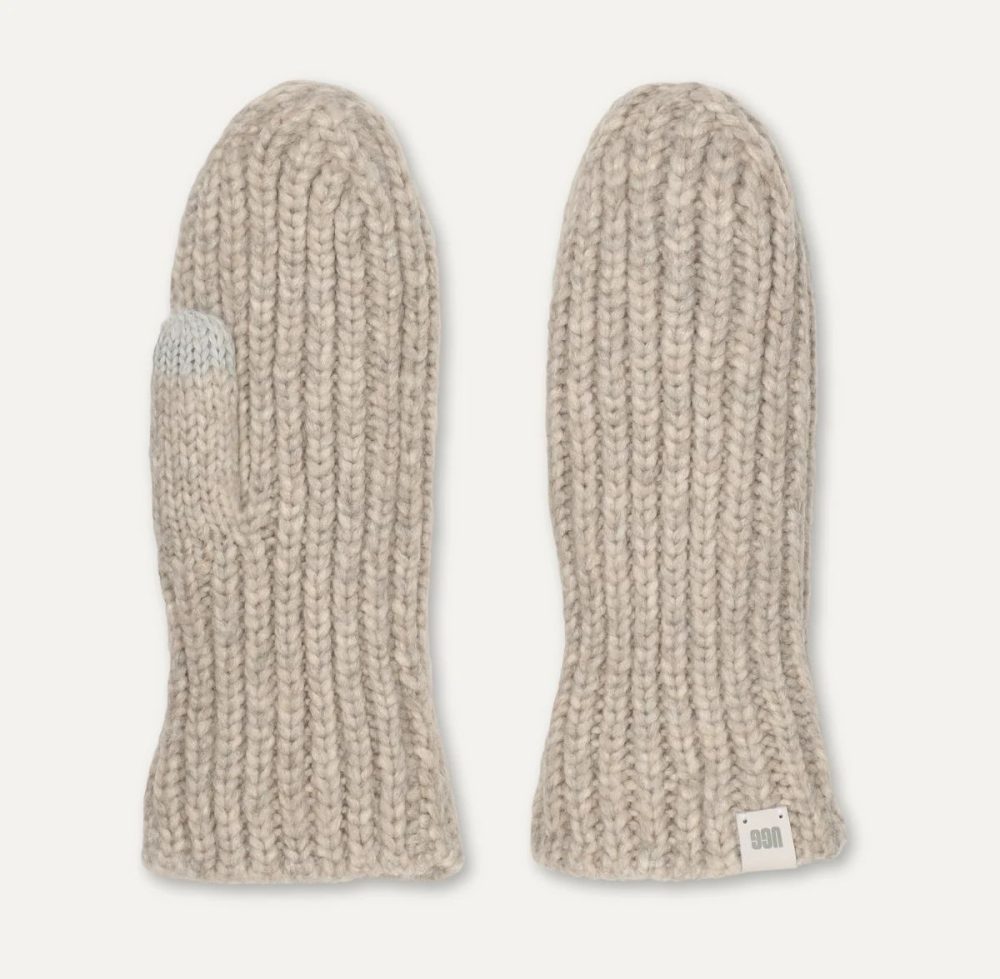 Ugg W CHUNKY RIB MITTEN-0 Einmalige Grösse