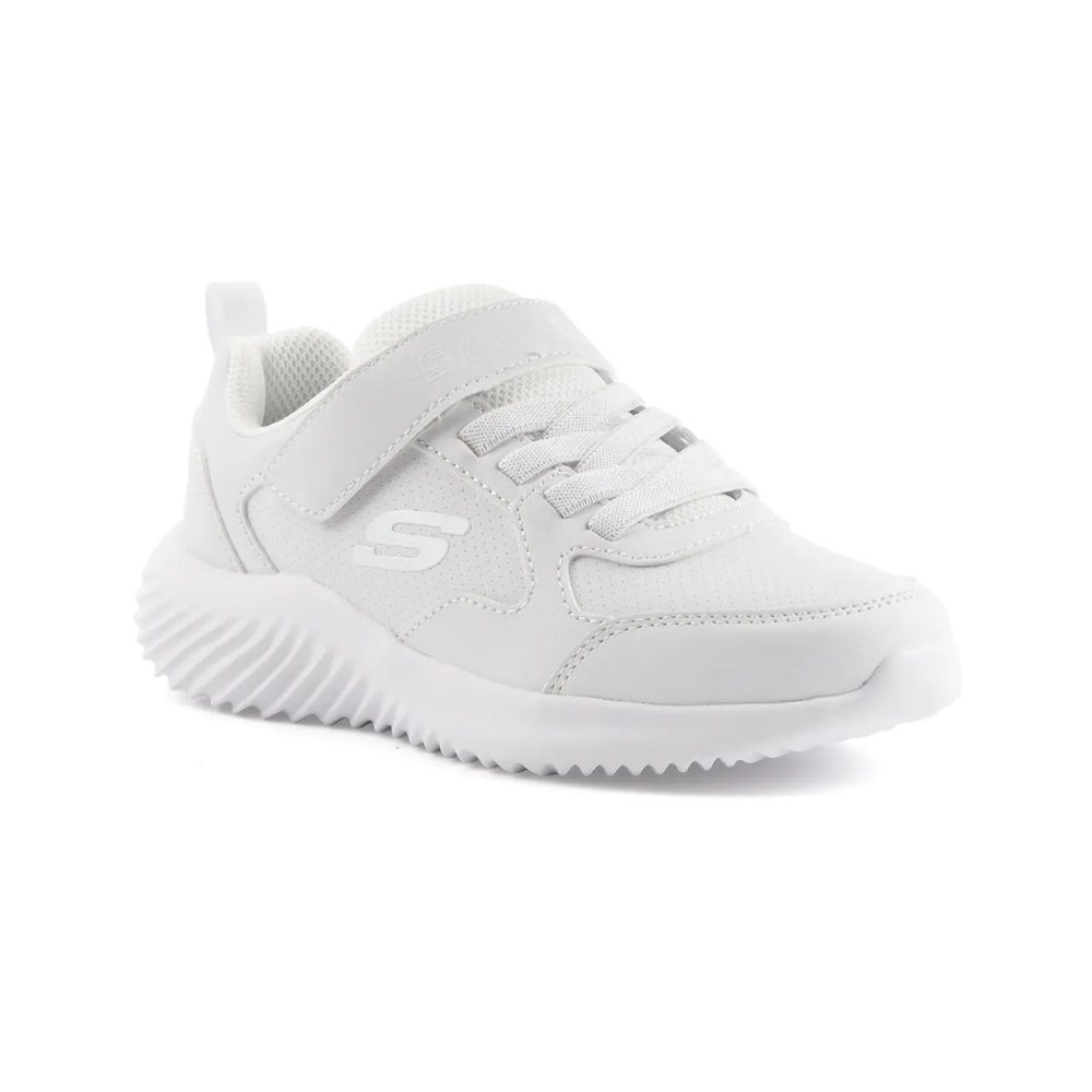 Skechers - Bounder Power Study, Bounder Power Study Klett-Sneakers, 28, Weiss