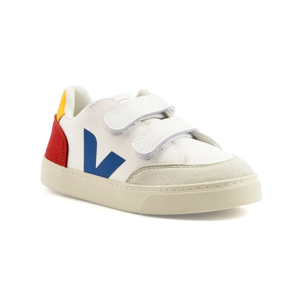 Veja - Small V-12, Small V-12 Velcro Sneakers, 24, Weiss