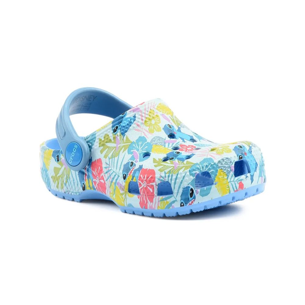 crocs - Stitch Classic Clog T, 25, Blau
