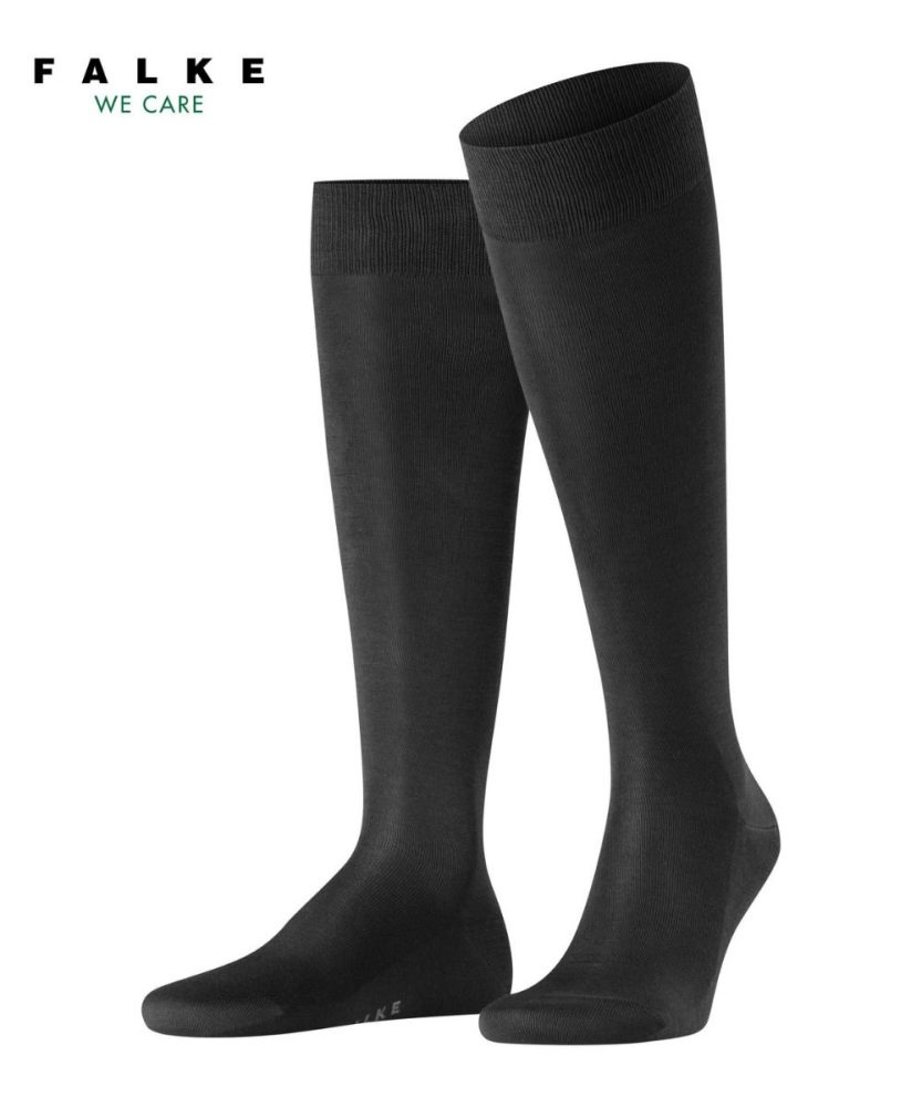 Falke - Kniestrümpfe, für Herren, Schwarz, Größe 43-44