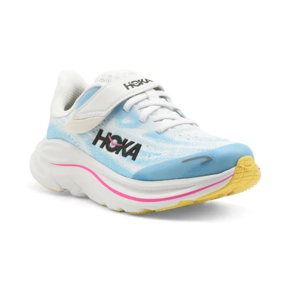 HOKA Kinder Laufschuhe Clifton 10 hellblau | 28 2/3