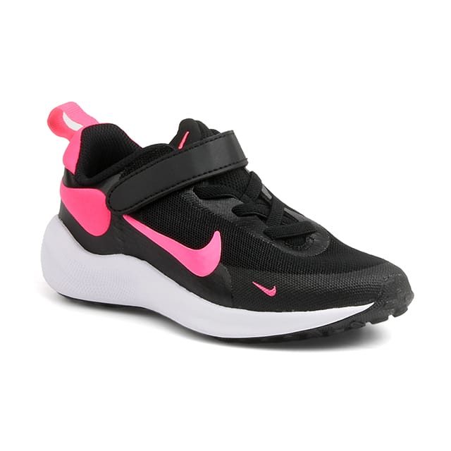 Nike - Revolution 7, Revolution 7 Klettverschluss Laufschuhe, 26, Schwarz