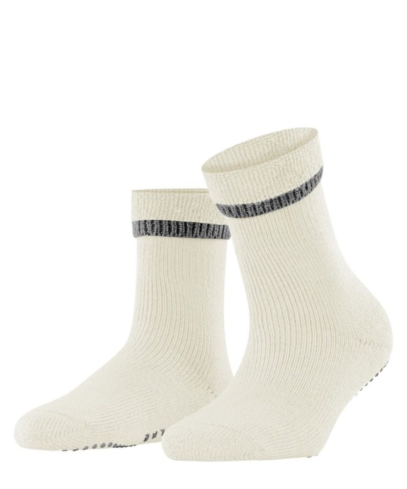 Falke - Cuddle Pads-39-42, für Herren, Offwhite, Größe 39-42