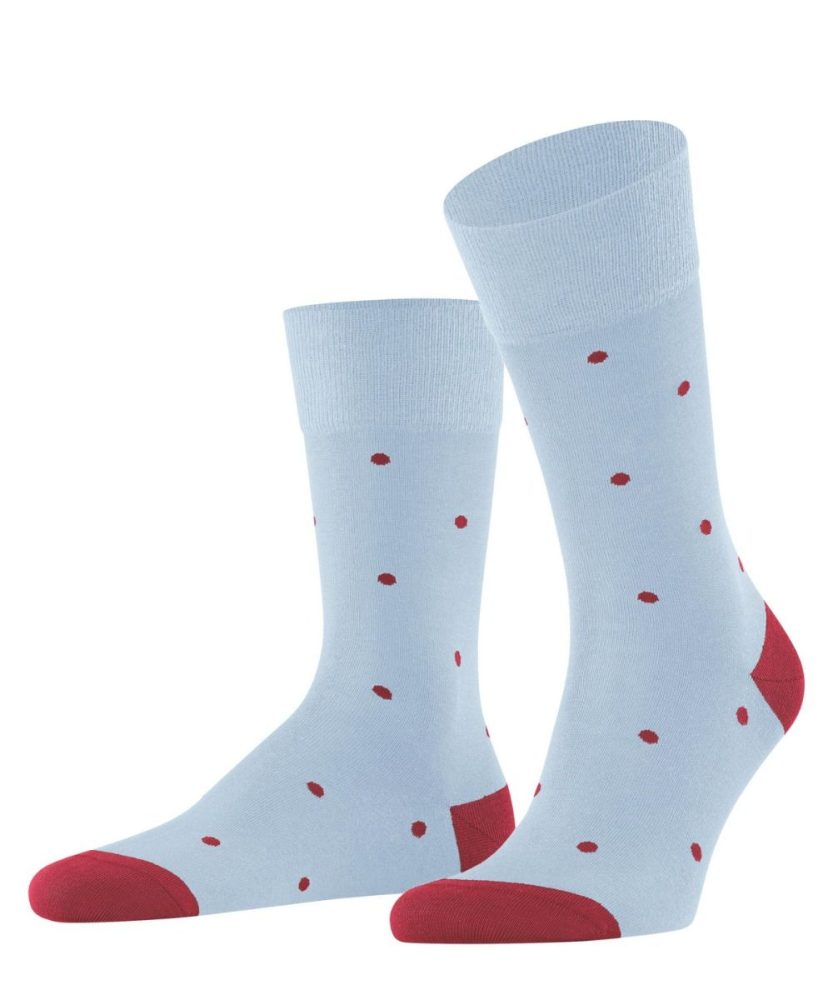 Falke -  Dot-43-46, für Herren, Himmelblau, Größe 43-46