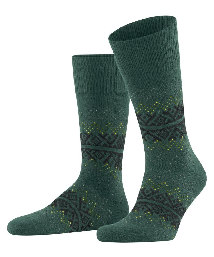 Falke - Wadenlange Socken, für Herren, Waldgrün, Größe 39-42