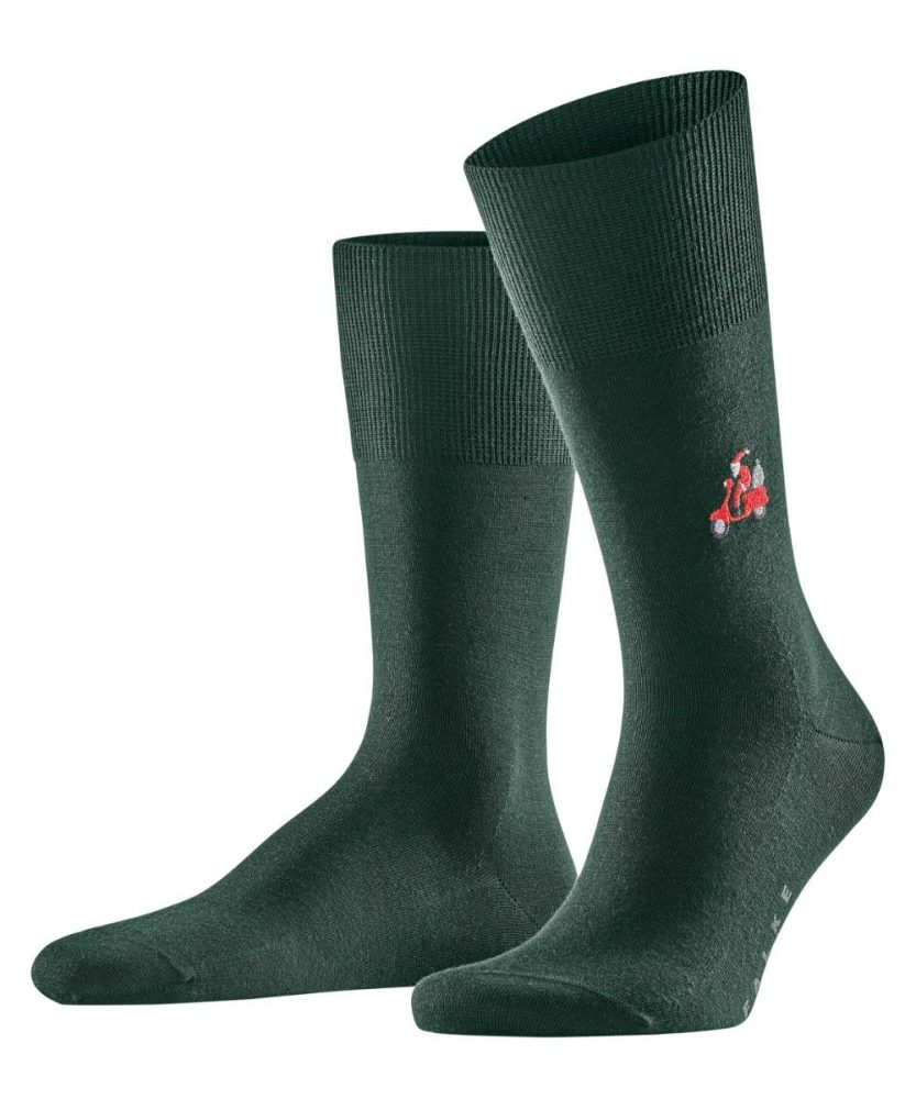 Falke - Wadenlange Socken, für Herren, Waldgrün, Größe 39-40