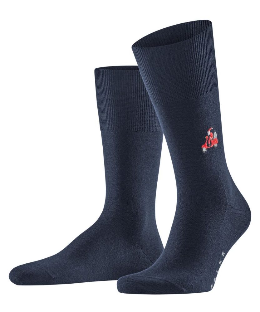 Falke - Wadenlange Socken, für Herren, Mitternachtsblau, Größe 39-40