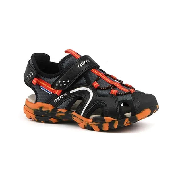 Geox - Borealis Boy-27, Borealis Boy-34 Sandalen, 27, Schwarz