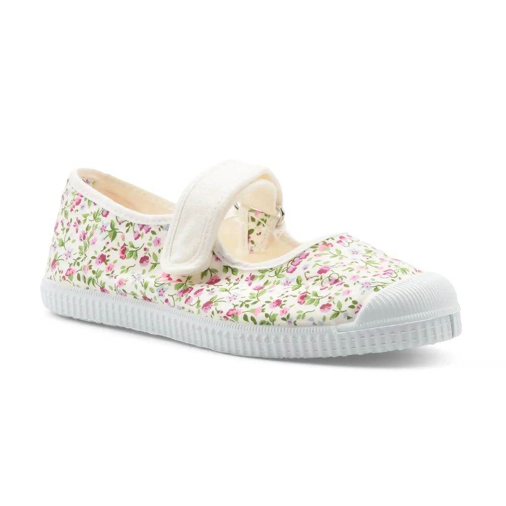 Cienta - Sneakers, Baby, Mädchen  H-70, H-70 Baby Mädchen Blumenprint Sneakers, 25