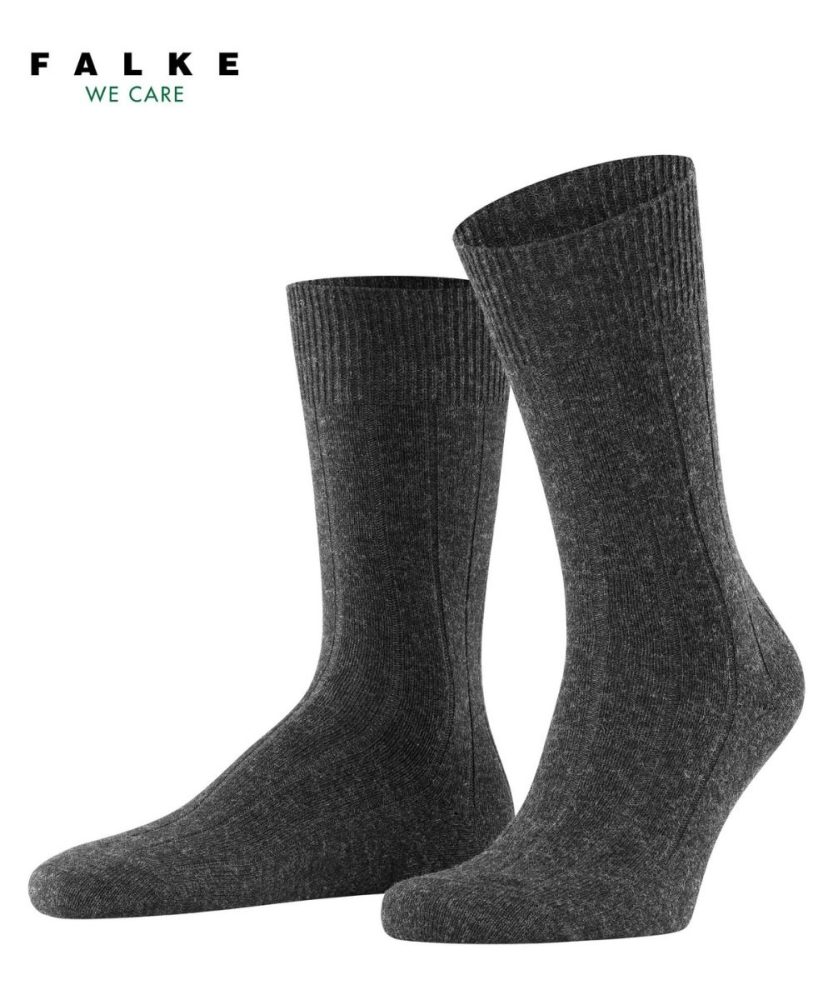 Falke - Wadenlange Socken, für Herren, Anthrazit, Größe 39-42