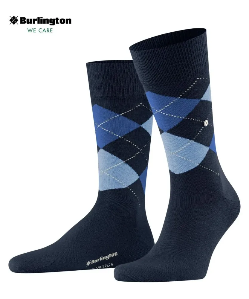 Burlington - Wadenlange Socken, für Herren, Marine, Größe 40-46