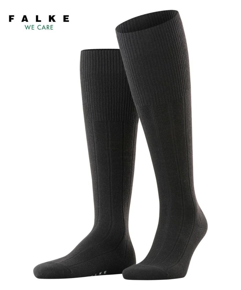 Falke -  Lhasa Rib Kh, für Herren, Schwarz, Größe 39-42