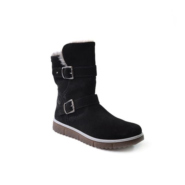Superfit - Stiefel, Schnallendetail Winterstiefel, 33, Schwarz