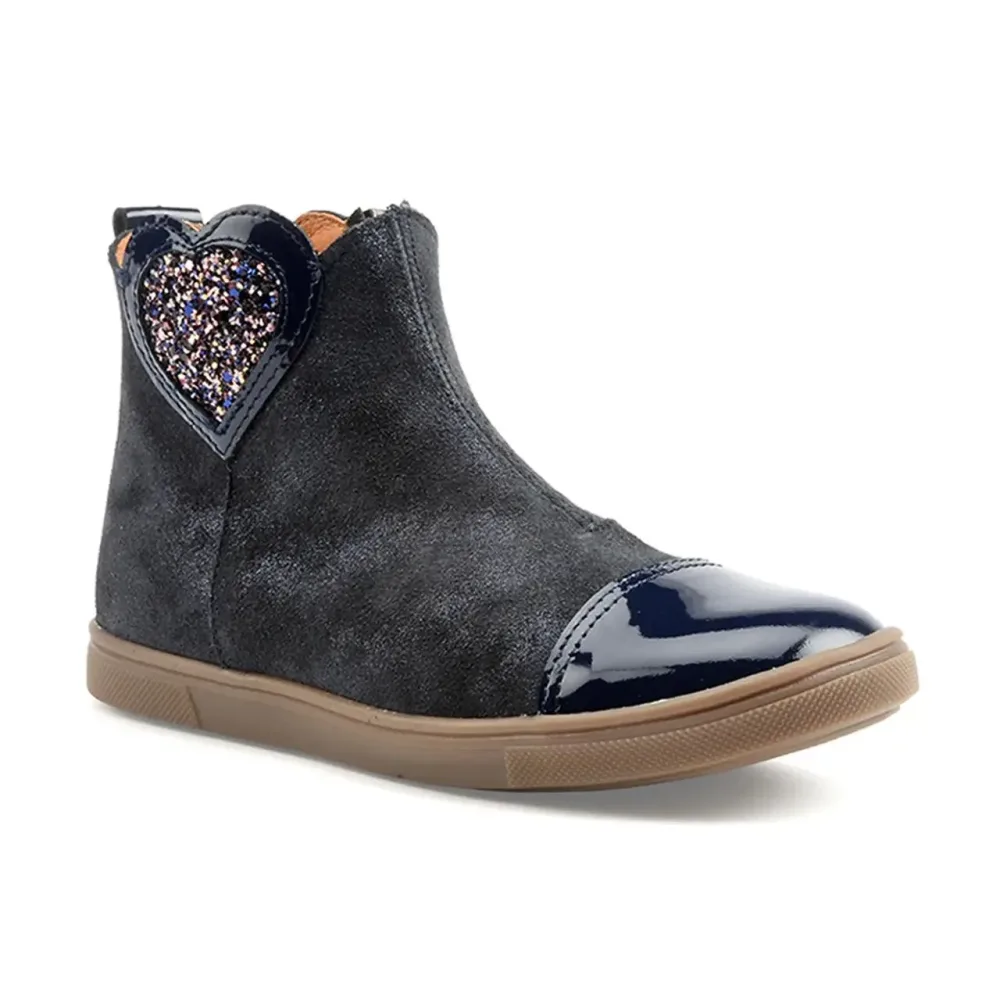 Gbb - Leolie, Leolie Glitter Herz Stiefeletten, 24, Aquamarine