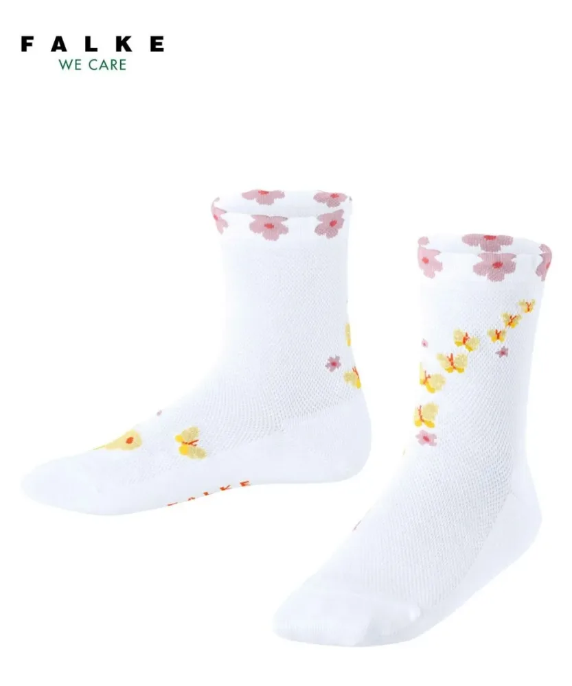 Falke - Beautiful Butterflies, für Damen, Weiss, Größe 27-30