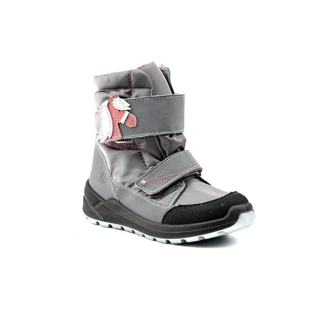 Ricosta - Garei-27, Garei-32 Winterstiefel mit Pferdeapplikation, 27, Grau
