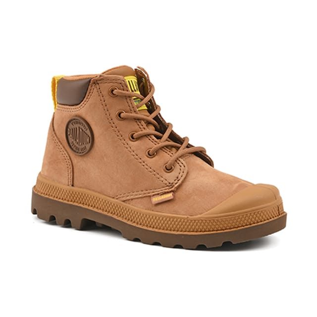 PALLADIUM - Pampa HI Cuff WP-33, Pampa HI Cuff WP-29 Stiefel, 33, Cognac
