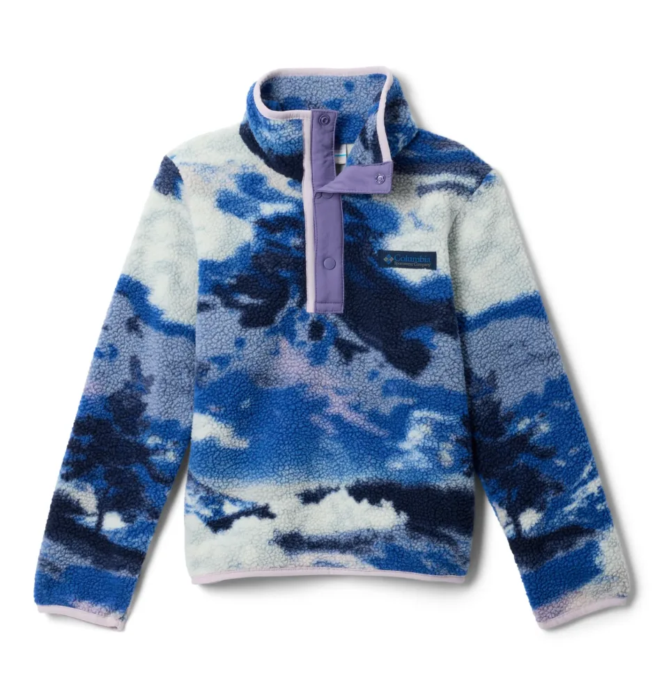 Columbia Kinder Helvetia II Printed Half Snap Pullover