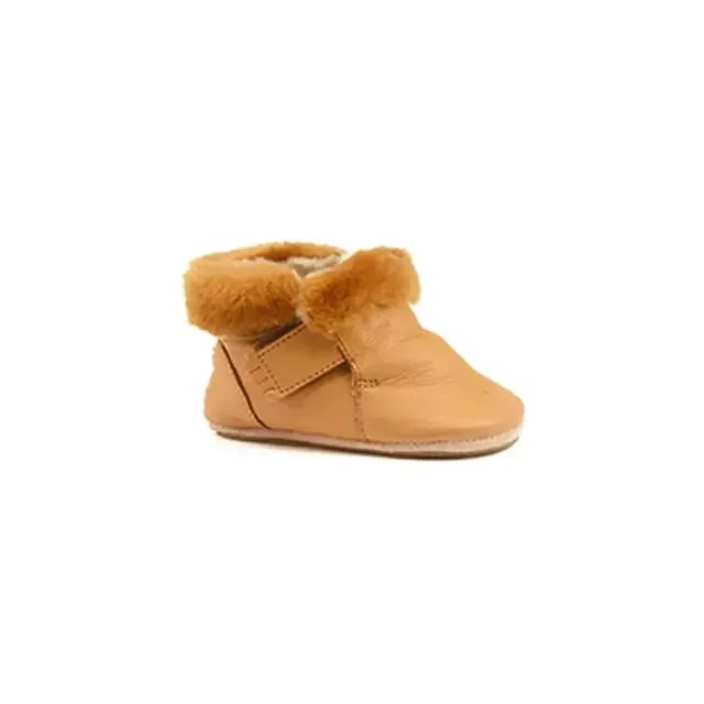 Easy Peasy - Foublu-22, Foublu-26 Baby Booties, 22, Beige