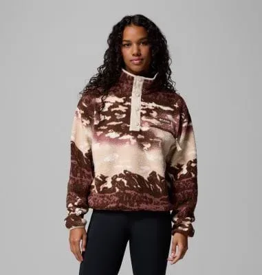 Columbia Helvetia™ II Printed Cropped Half Snap-XL-256-2098501-F25 XL