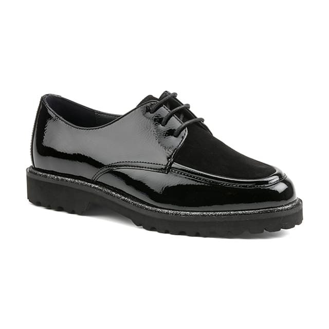 Sioux - Schnürschuh Meredith-749-H, für Damen, Schwarz, Größe 36