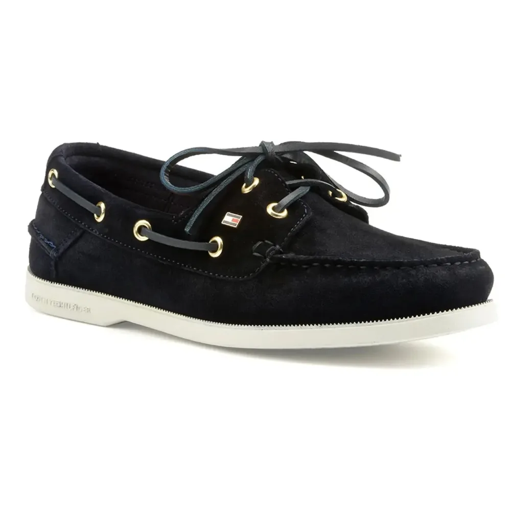 Tommy hilfiger HILFIGER SUEDE BOAT SHOE-36 36