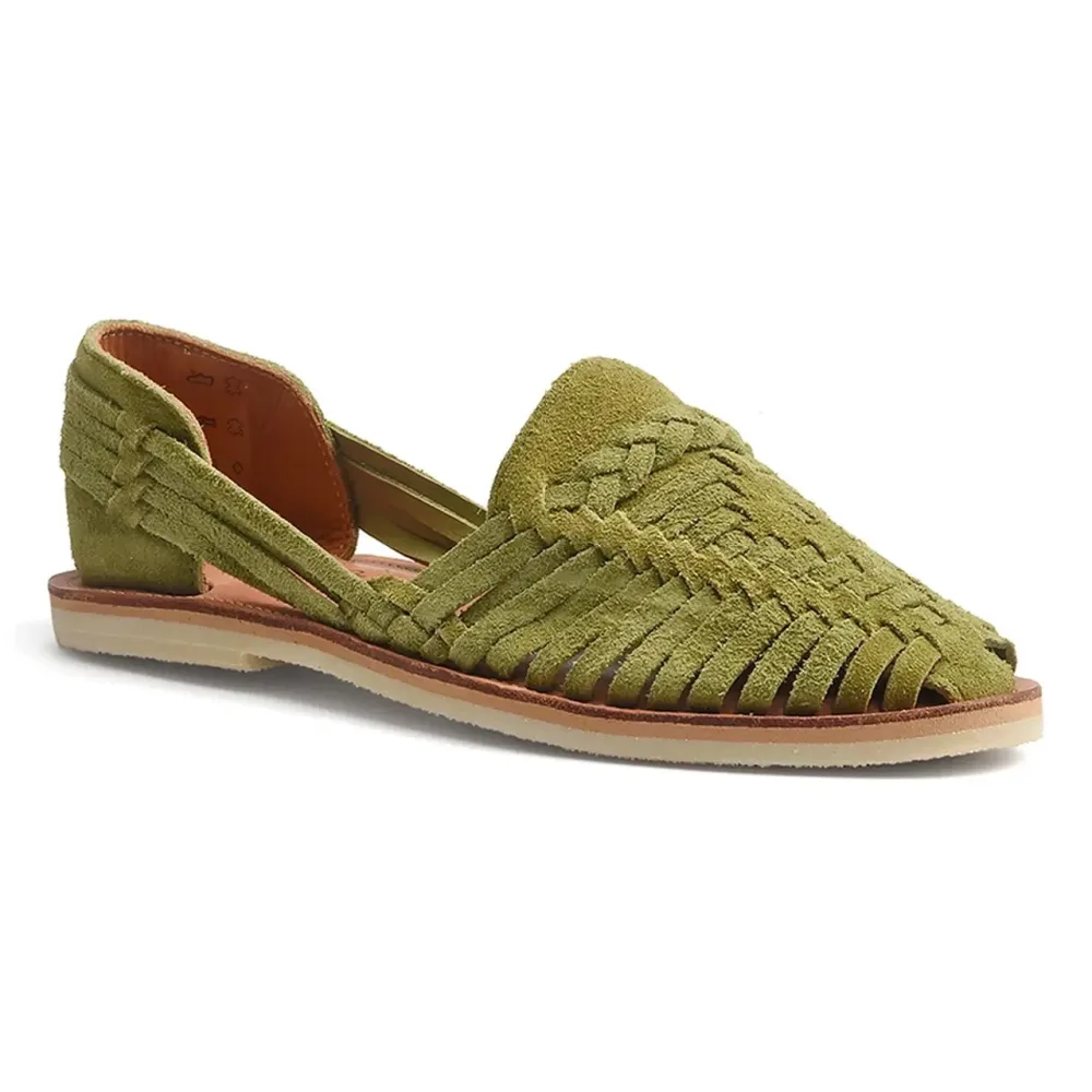 MAPACHE - Alegre suede, für Damen, Khaki, Größe 38