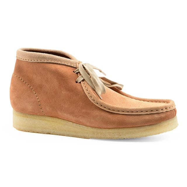 Clarks - Wallabee Boot-3, für Damen, Cognac, Größe 35.5