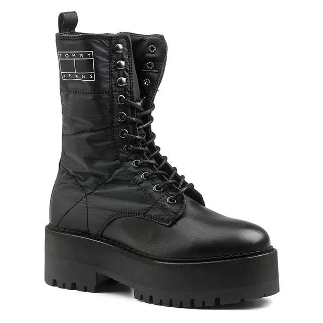 Tommy hilfiger TOMMY JEANS FLATFORM PADDED BOOT-41 41