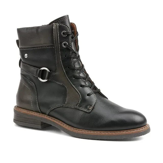 Pikolinos - Aldaya - Leder stiefelette, für Damen, Schwarz, Größe 36