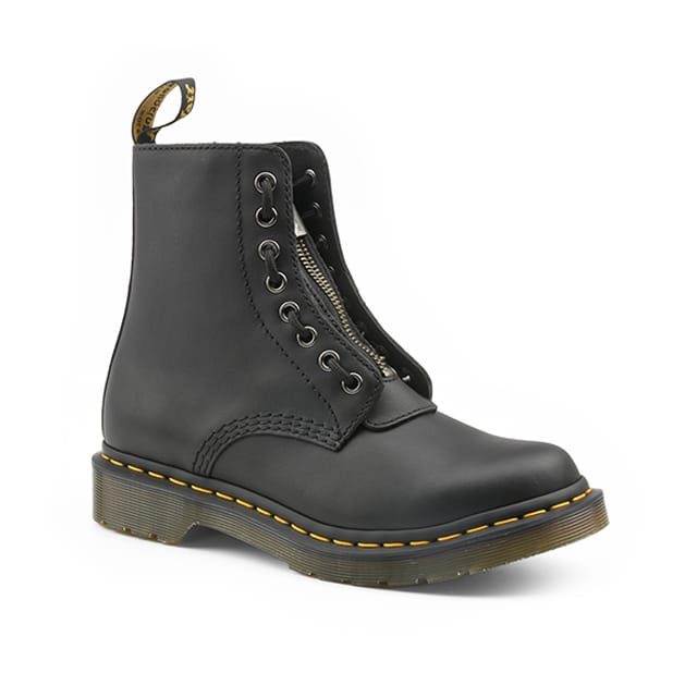 Dr.Martens - 1460 Pascal Frnt Zip-36, für Damen, Schwarz, Größe 36