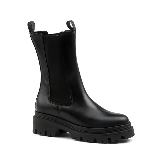 Tamaris Chelseaboots Blockabsatz, Schlupfboot, Chelseaboot für Damen