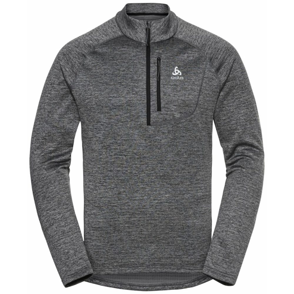 Odlo - Tencia Mid Layer 1/2 Zip-M, für Herren, Grau, Größe M