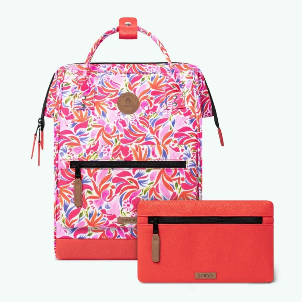 CABAIA - Backpack Adventurer M, 23 L, Rot Bedruckt