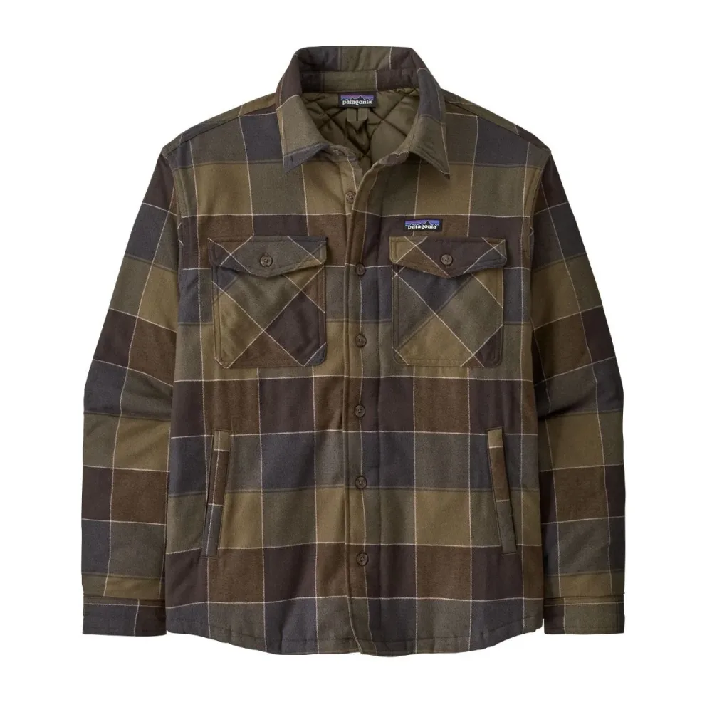Patagonia M's LW Insulated Fjord Flannel Shirt-M M