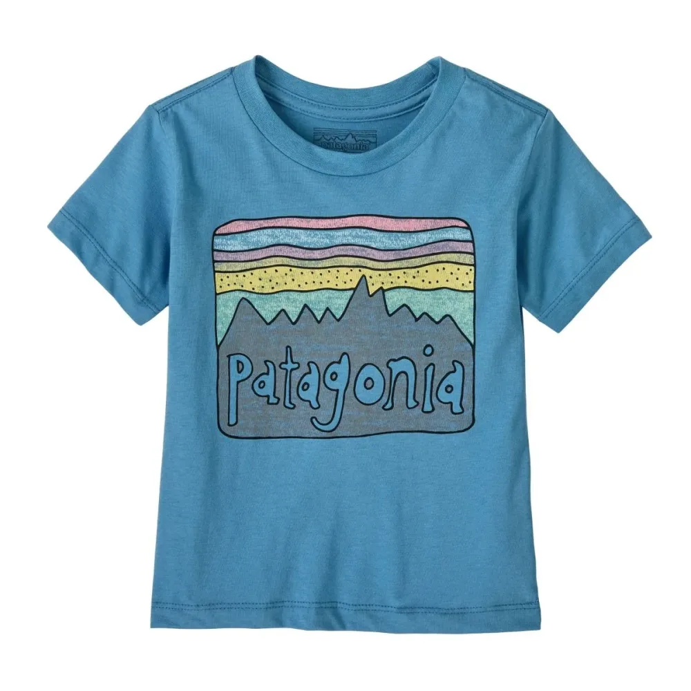 Patagonia Baby Fitz Roy Skies T-Shirt-4A 4A