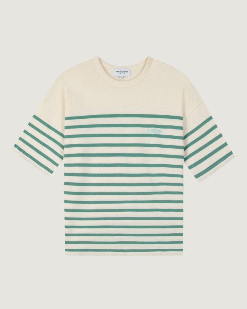 Maison labiche - Montpar Ss Amour / Gots, für Damen, Grün, Größe L