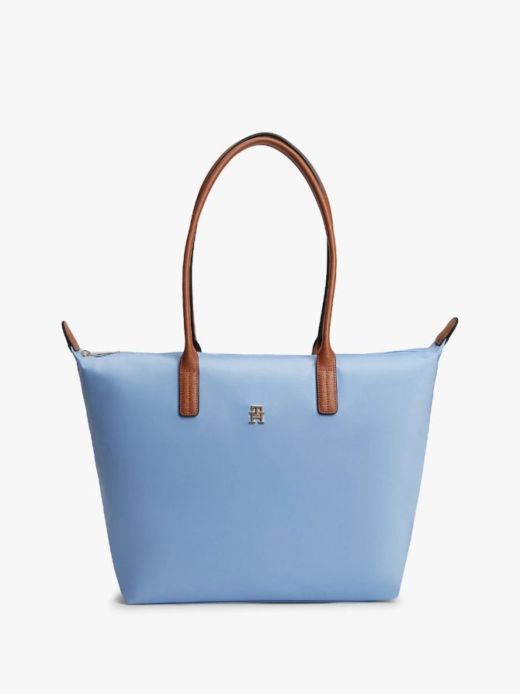 Tommy Hilfiger - Tote-Bag, für Damen, Hellblau, Größe Onesize