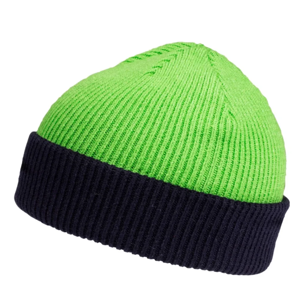 Isotoner - 83679 Bonnet Reversible Maille Soft Touch, One Size, Grün