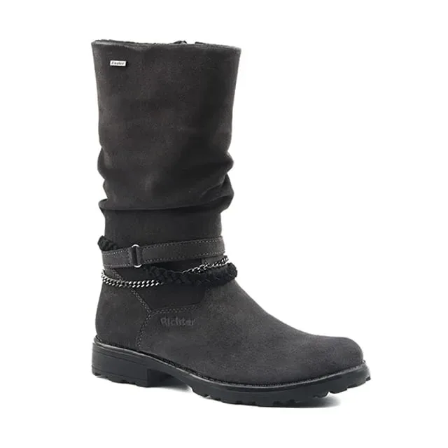 Richter - Stiefel 4256 2111, für Damen, Eisen, Größe 40