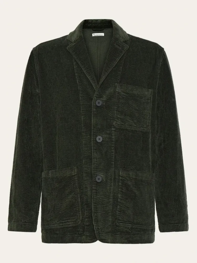 Knowledge cotton apparel Corduroy blazer-L L