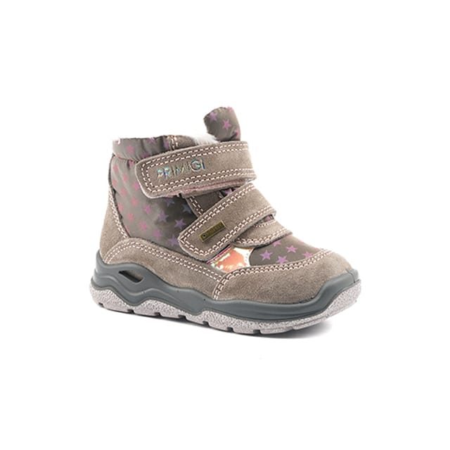 Primigi - 8366211-20, Winterstiefel mit Sternenmuster, 20, Kühles Braun