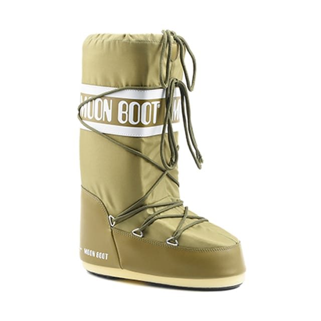 MOON BOOT - Nylon-42, für Damen, Khaki, Größe 42