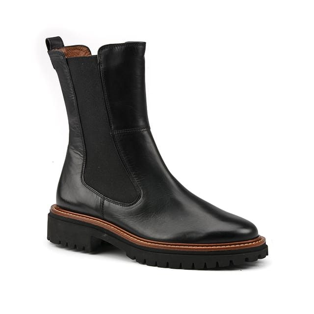 Paul Green - Stiefelette 9836, für Damen, Schwarz, Größe 36