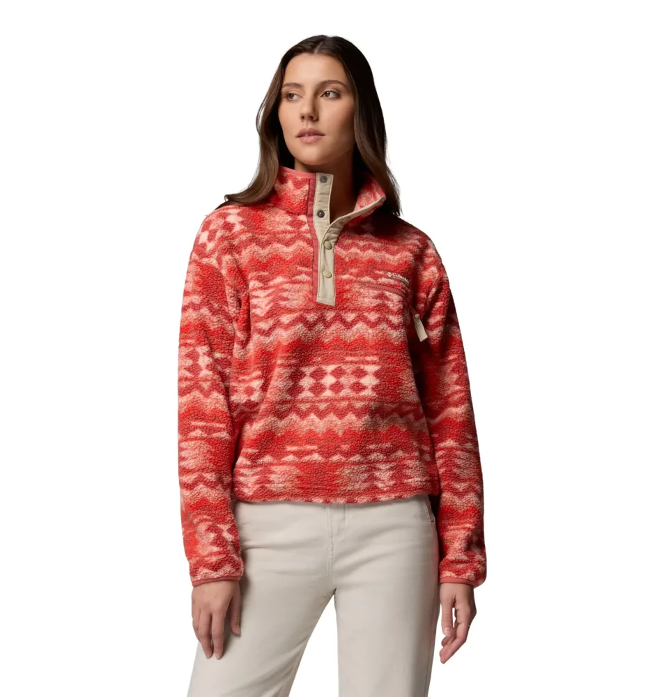 Columbia Helvetia™ II Printed Cropped Half Snap-M-610-2098501-S26 M