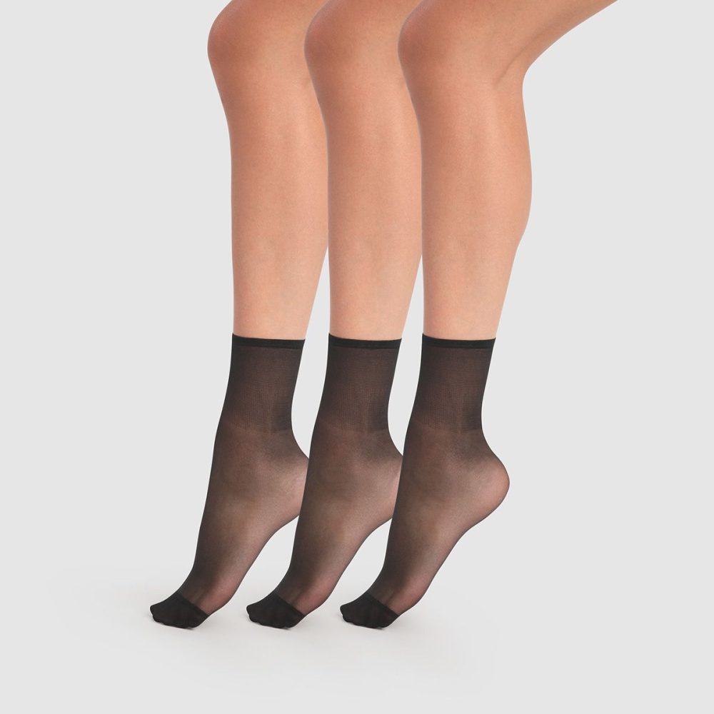 Dim - mi-bas beauty resist transparent-35-41, für Damen, Schwarz, Größe 38