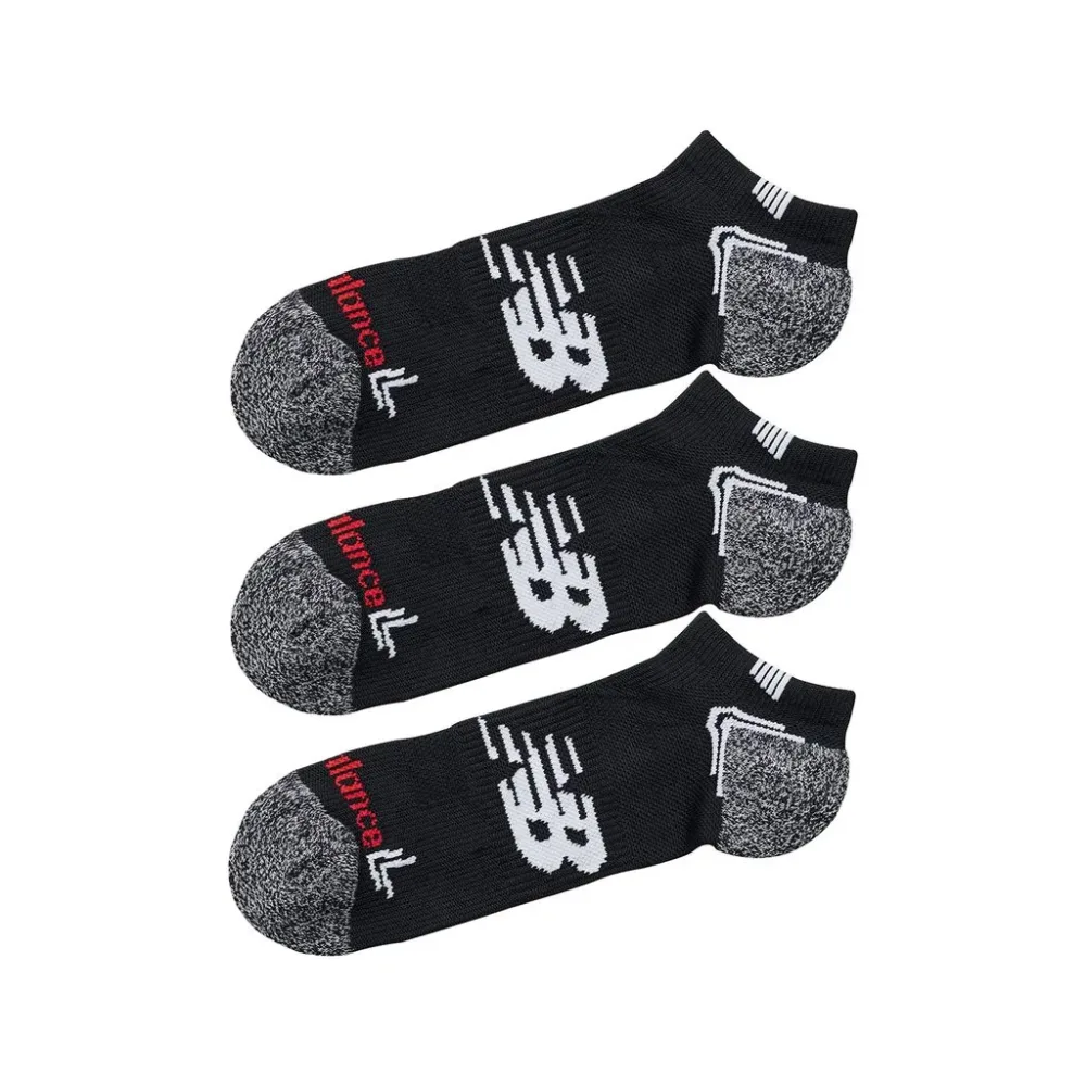 New balance No Show Run Socks 3 Pack-M M
